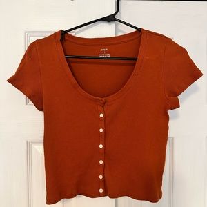 Aerie Orange Top